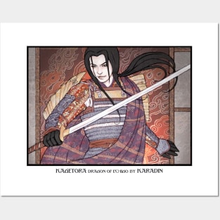 Kagetora Dragon of Echigo Posters and Art